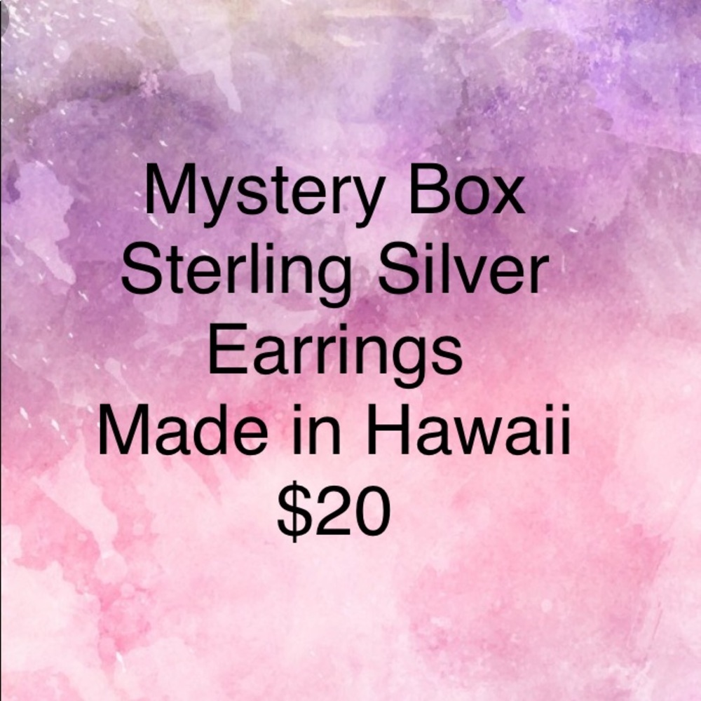Mystery Box of Sterling Silver Dangle Earrings